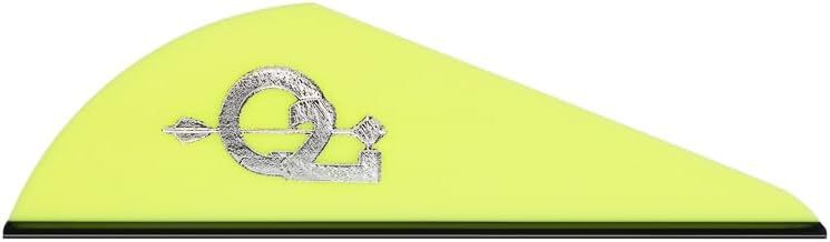 Q2i Archery Zeon Vanes – 50pk – Fusion-II, Fusion X-II, Rapt-X (2.0"-3.5") – Zeon Vanes Focus UV Light and Funnel it — Like Tiny Fiber-Optic Strands — into a Brilliant Light Along The Vane’s Edge. - Image 2
